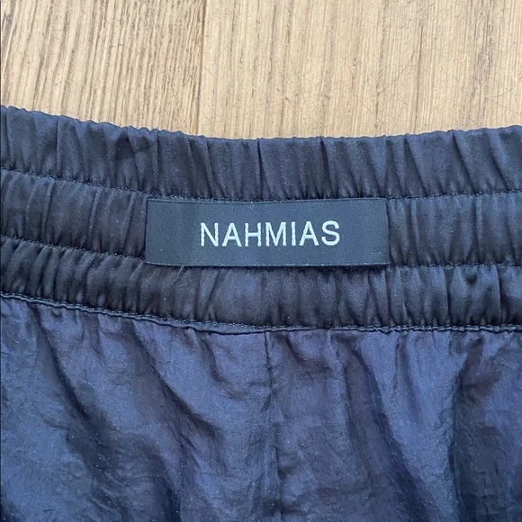 NAHMIAS Fine Wine Silk Shorts